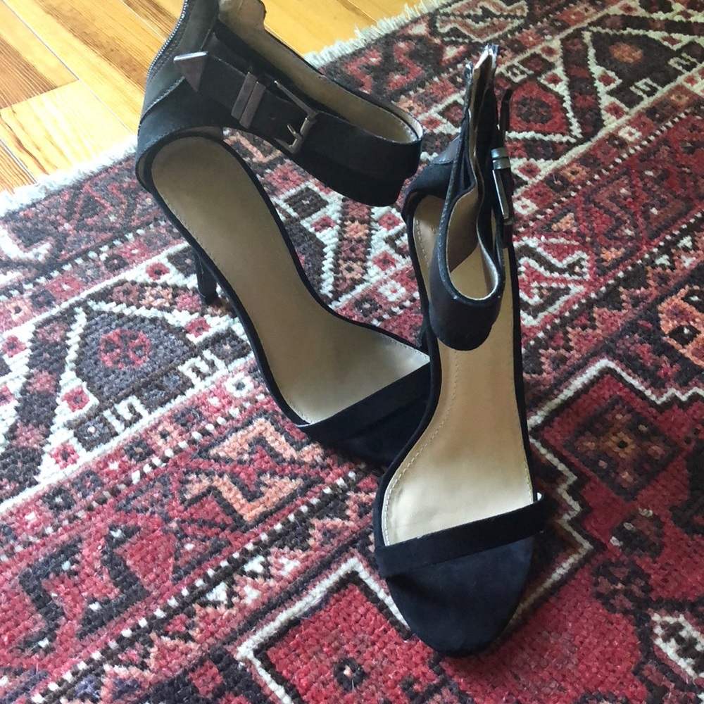Zara black heeled sandal. Size 7.5